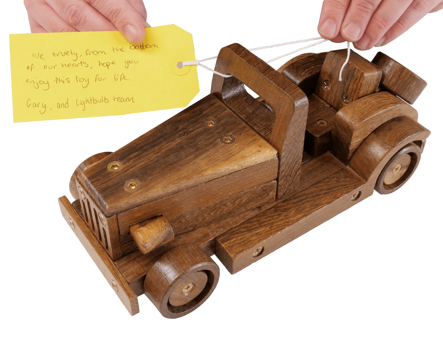 Add Gift Tag/ Toy For Life/Corporate Team Building/Lightbulb Teams