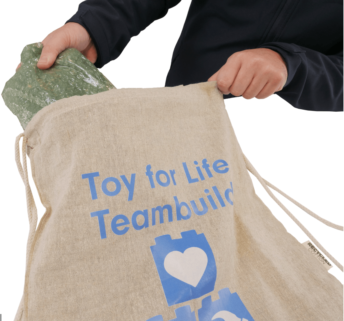 Toy in Tote/Toy For Life/Corporate Team Building/Lightbulb Teams 
